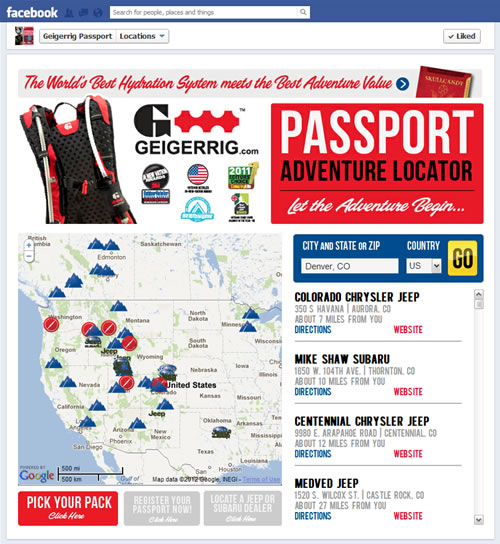 sample facebook locator app page sample facebook locator app page